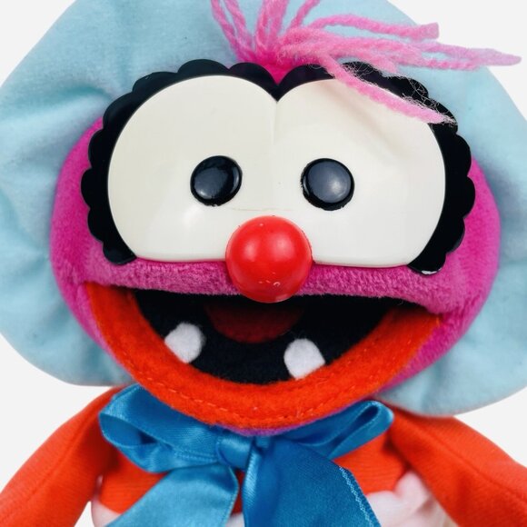 Vintage 1997 Muppet Babies Animal Bean Bag Plush Jim Henson Toy Biz 90s Cartoon - Picture 10 of 12